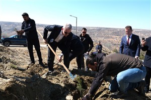 Karaman'ın Nüfusu Kadar Fidan Dikilecek
